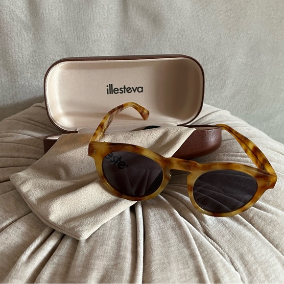 illesteva Leonard sunglasses - NEW, never worn, Amber color - Picture 4 of 5